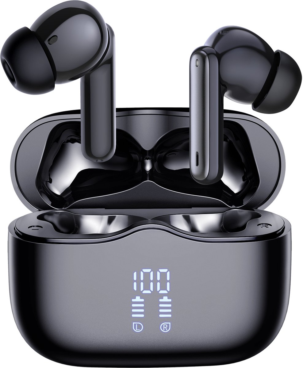 De oTronica Draadloze Oordopjes ANC Bluetooth Zwart in één oogopslag