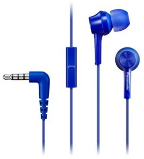 Panasonic RP-TCM115E In-ear Headset Blauw