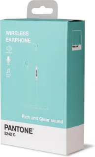 Pantone PT-WE001L Bluetooth In-ear Hoofdtelefoon Blauw