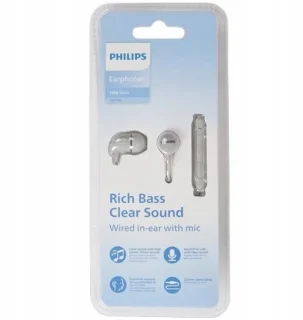 Philips In-ear oordopjes (bedraad) - Lichtgrijs