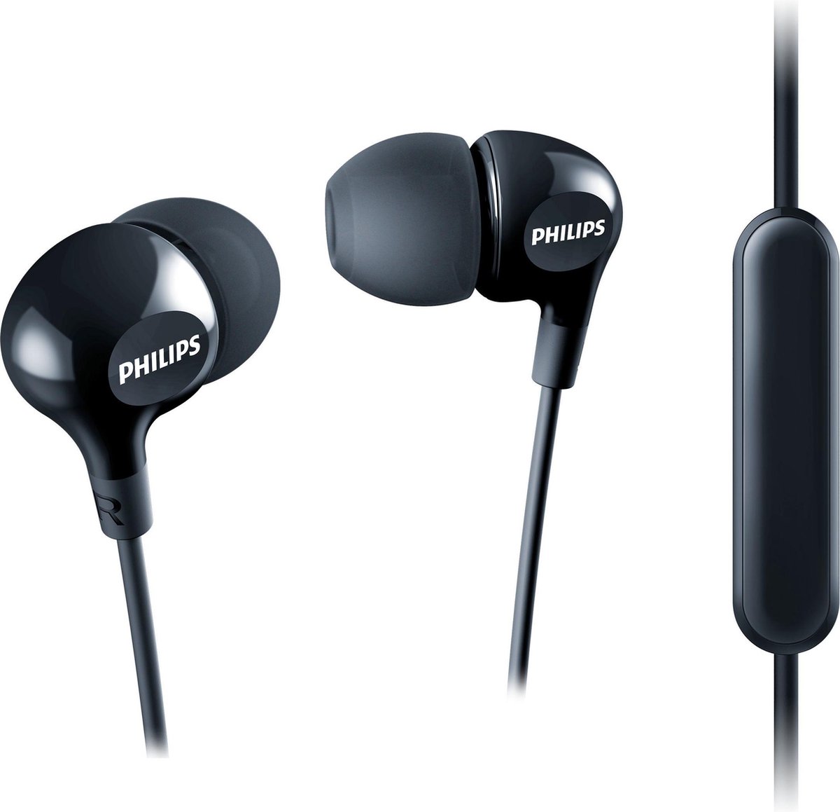 De Philips SHE3555 In-ear Oordopjes Zwart in één oogopslag