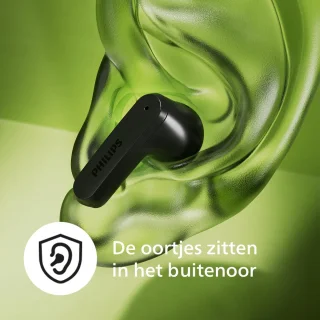 Philips Sound TAT2139 True Wireless Bluetooth Oordopjes Zwart