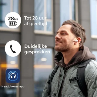 Philips Sound TAT2139 True Wireless In Ear Bluetooth Headphones Wit