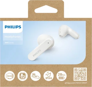Philips Sound TAT2139 True Wireless In Ear Bluetooth Headphones Wit