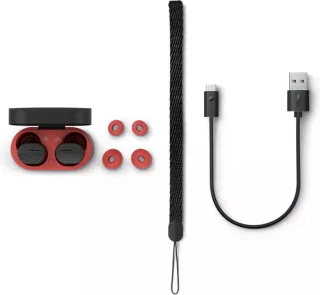 Philips TAA5508BK In-ear True Wireless Hoofdtelefoon Zwart/Rood