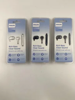Philips TAE1146 In-ear oordopjes - Zwart