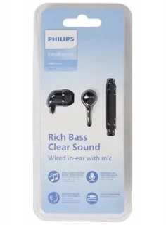 Philips TAE1146 In-ear oordopjes - Zwart