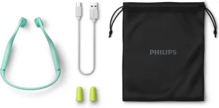 Philips TAK4607 Draadloze Bone Conduction Kinderkoptelefoon Groen