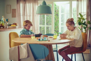 Philips TAK4607 Draadloze Open-Ear Kinderkoptelefoon Grijs