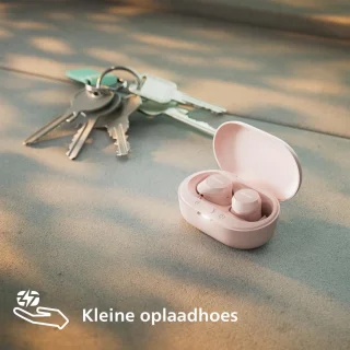 PHILIPS TAT1209PK True Wireless Bluetooth Oordopjes Roze