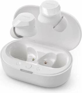 PHILIPS TAT1209WT True Wireless In Ear Bluetooth Headphones Wit