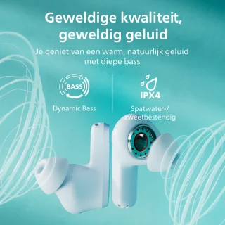 PHILIPS TAT2000 In-ear oordopjes Blauw