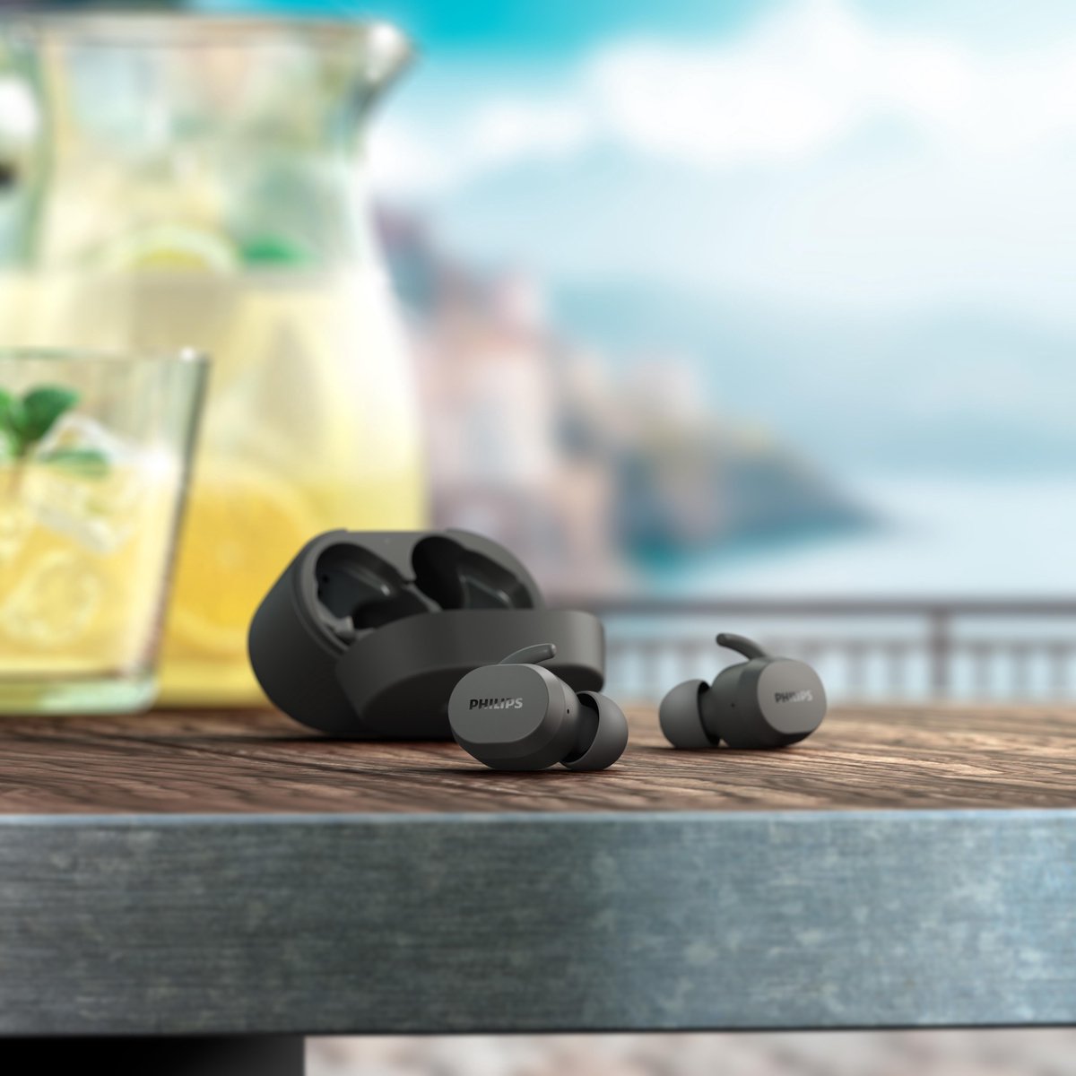 Philips TAT3216 Bluetooth Oordopjes Zwart