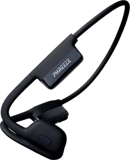 Phreeze bone conduction open ear sport headset zwart