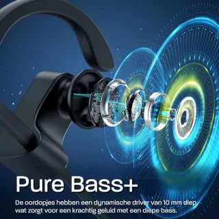 Phreeze BT06 Draadloze Sport Oordopjes Bluetooth