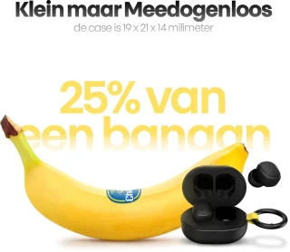 Phreeze Buds Mini Draadloze Oordopjes Zwart