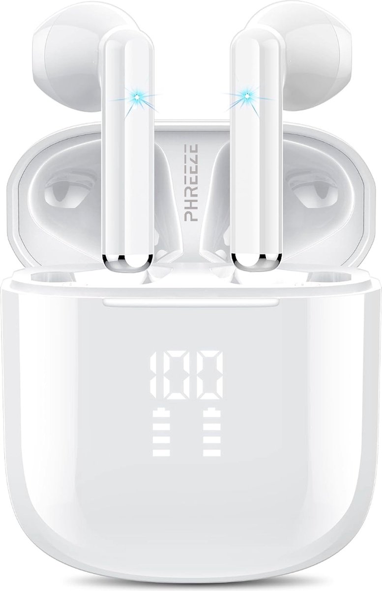 De Phreeze Draadloze Bluetooth Oordopjes EarBuds in één oogopslag