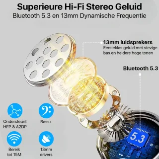 Phreeze Draadloze Bluetooth Oordopjes EarBuds