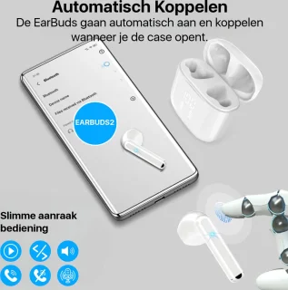 Phreeze Draadloze Bluetooth Oordopjes EarBuds