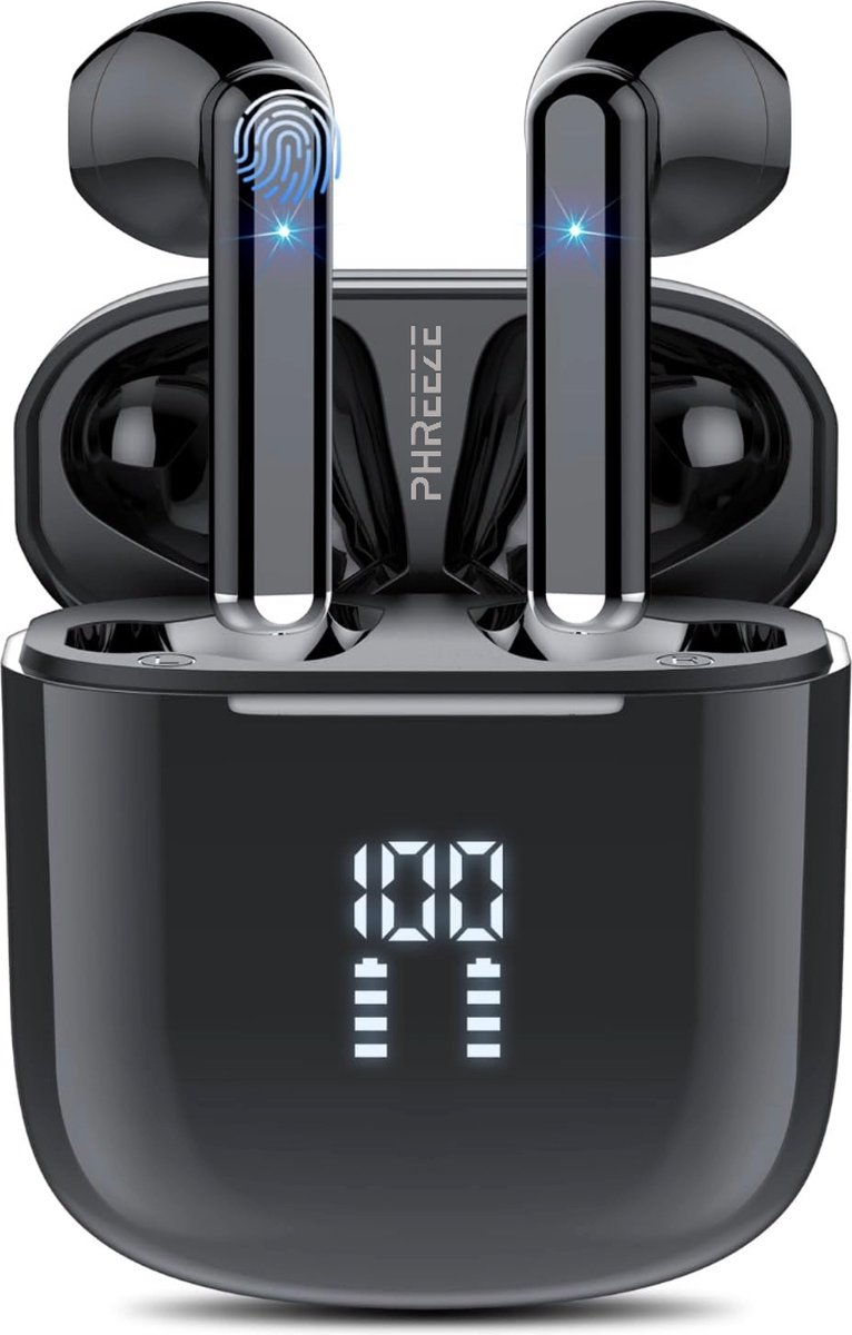 De Phreeze Draadloze Bluetooth Oordopjes in één oogopslag