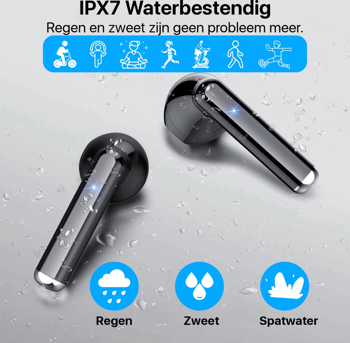 Wat vinden we goed aan de Phreeze Draadloze Bluetooth Oordopjes