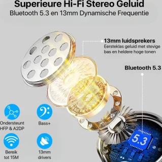 Phreeze Draadloze Bluetooth Oordopjes