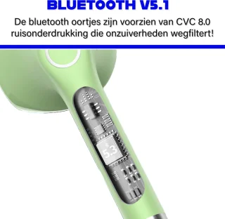 Phreeze Draadloze Oordopjes 2e Gen Groen