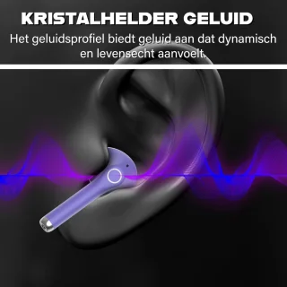 Phreeze Draadloze Oordopjes 2e Generatie Paars
