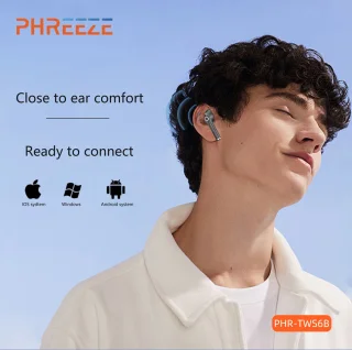Phreeze Draadloze Oordopjes 2e Generatie Zwart