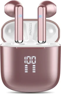 Phreeze Draadloze Oordopjes Roze Goud Bluetooth