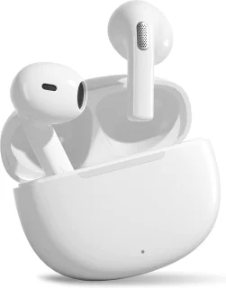 De Phreeze Draadloze Oordopjes Wit in één oogopslag