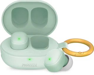 Phreeze Mini EarBuds Draadloze Oordopjes Groen Bluetooth 5.4