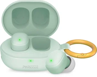 Phreeze Mini EarBuds Draadloze Oordopjes Groen Bluetooth 5.4