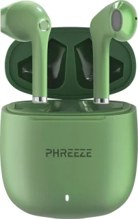 Phreeze TWS6 draadloze oordopjes groen