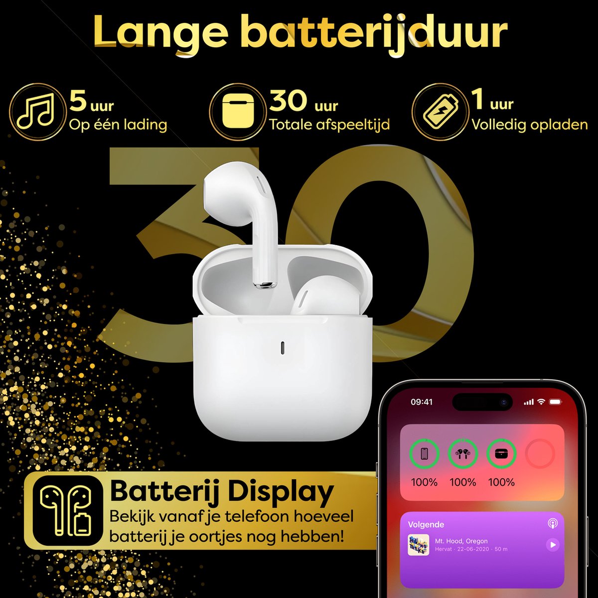 Wat vinden we goed aan de Phreeze TWS6 Go True Wireless Earbuds