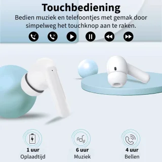 Phreeze TWS6 Pro Draadloze Oordopjes Bluetooth 5.3