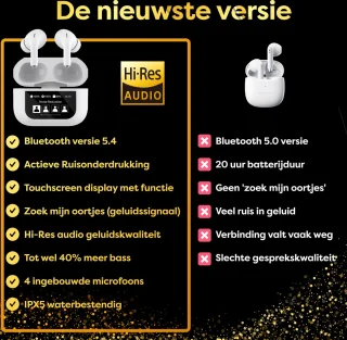 Phreeze TWS9 Pro Draadloze In-Ear Oordopjes