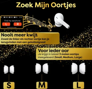 Phreeze TWS9 Pro Draadloze In-Ear Oordopjes