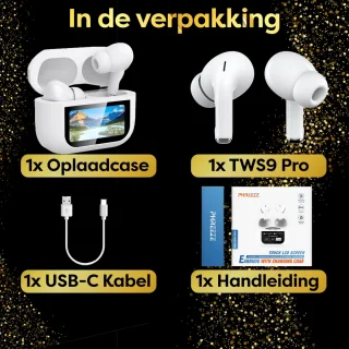 Phreeze TWS9 Pro Draadloze In-Ear Oordopjes