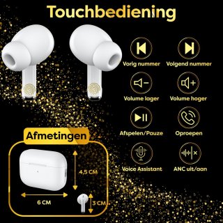 Phreeze Wireless EarBuds Draadloze In-Ear Oordopjes