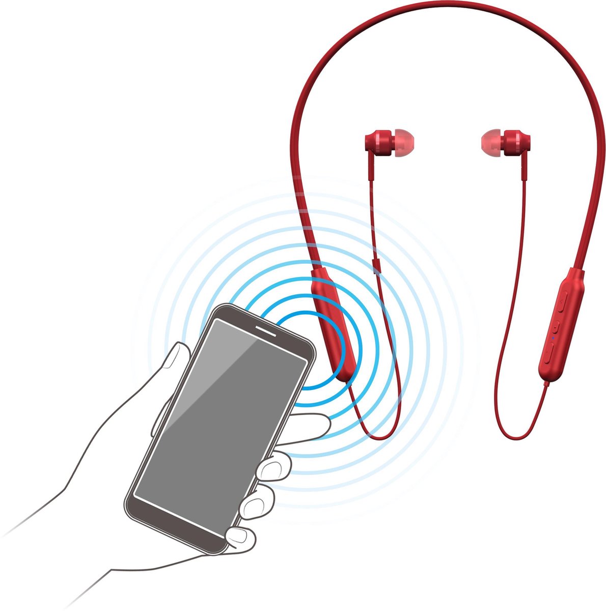 Pioneer SE-C7BT In-Ear Zwart