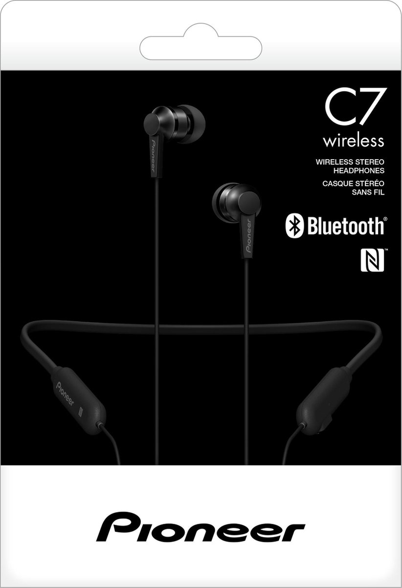 Pioneer SE-C7BT In-Ear Zwart