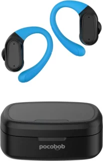 pocobob SP draadloze sport oordopjes zwart