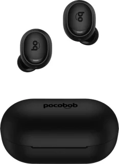 pocobob TO draadloze bluetooth oordopjes zwart