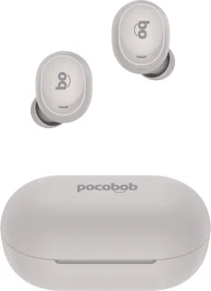 pocobob TO draadloze in ear oordopjes Sand Gray
