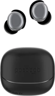 pocobob® Z draadloze in ear oortjes Black Deep Grey