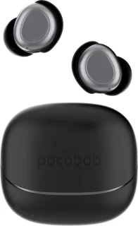 pocobob® Z draadloze in ear oortjes Black Deep Grey