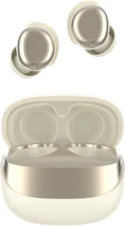 pocobob Z draadloze in ear oortjes wit goud beige