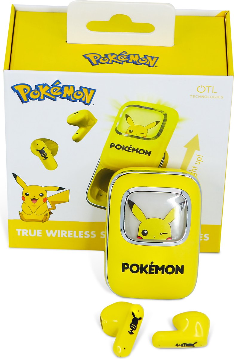 Pokémon Draadloze TWS Bluetooth Oordopjes met Oplaadcase