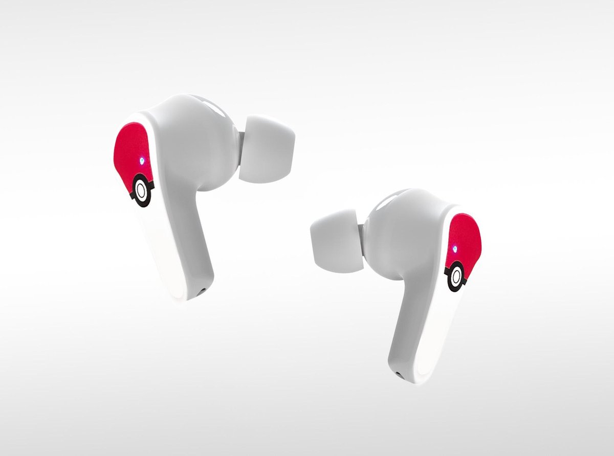 Pokémon Pokéball TWS Bluetooth Oordopjes met Oplaadcase